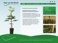 Website van Van den Braak 
