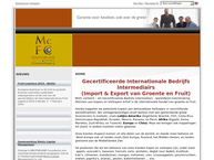 Website van MacFarlane Consultancy B.V. 