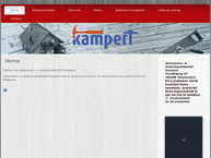 Website van Aannemers- en onderhoudsbedrijf Kampert 