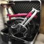 Brompton in een koffer