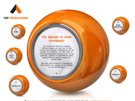 Website van Top Produkties B.v. 