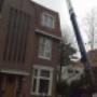 Hijskraan in bedrijf