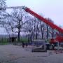 Kraan met hulpmiddelen