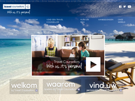 Website van Travel Counsellors 