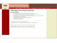 Tabak Web Navigatie