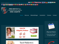 Website van 0900dentist Bv 