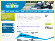 Website van Autorijschool Ouled 