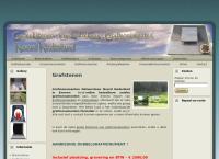 Website van Grafsteen Grafstenen Grafmonumenten Noord Nederland Natuursteen Graniet Emmen 