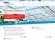 Website van Ammerlaan Construction 
