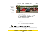 Website van Hoftijzer Lochem Containerservice 