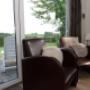 uitzicht vanuit woonkamer