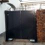 poort met dichte plaat