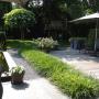 genieten in de tuin