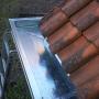 Nieuwe zinken goot Engelaar