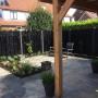Strakke moderne schutting