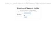 Weide Bouwbedrijf J Vd