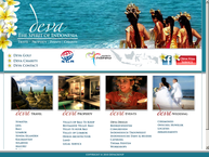 Website van Deva Travel & Events 
