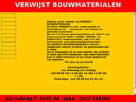 Verwijst Bouwmaterialen Bv