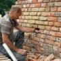 Renovatie antieke muur