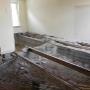 Nieuwe betonvloer en liggers