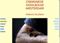 cremonese vioolbouw-ronald de jongh