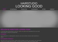 Website van Hairstudio Looking Good 