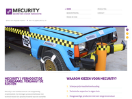 Website van Mecurity Bv 