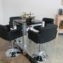 Tafel Graniet en RVS
