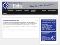 Kleine Toiletwagenverhuur