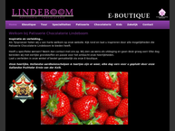 Website van Lindeboom Patisserie en Chocolaterie Banket 