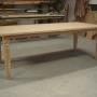 Eettafel Bali in blank eiken