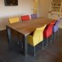 Stoel Casina in 3 kleuren leer
