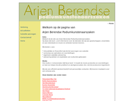 Podium Kunstenaars Zaken Arjen Berendse