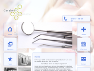 Website van Tandheelkundig Centrum Carabelli 
