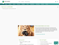Website van Abn Amro 
