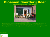Website van Bloemen Boerderij Boer 