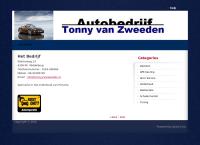 Autobedrijf Van Tonny Van Zweeden