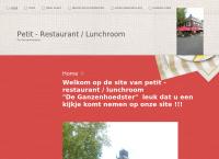 Ganzenhoedster Petit-Restaurant-Lunchroom de