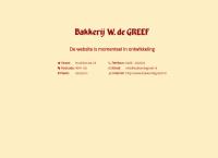 Brood- en Banket Bakkerij W. de Greef