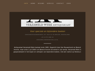 Verzameld Werk Antiquariaat