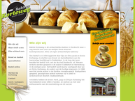 Website van Bakkerij Korteweg 