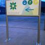 Frame reclamebord