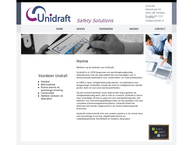 Website van Unidraft 