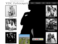 Website van VDC Fotografie 