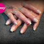 Acryl met 3d bloemen