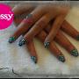 Acrylnagels met airbrush