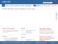 Website van ABAB Accountants 