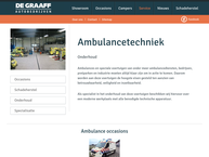 Chevrolet Usa Bedrijfswagentechniek de Graaff