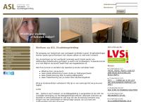 Website van ASL Instituut voor Educatie en Begeleiding 