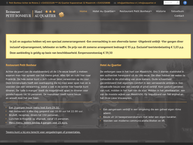 Website van Au Quartier Petit-Bonheur Hotel 